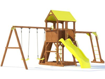 Детская площадка с песочницей для дачи Вернисаж 2